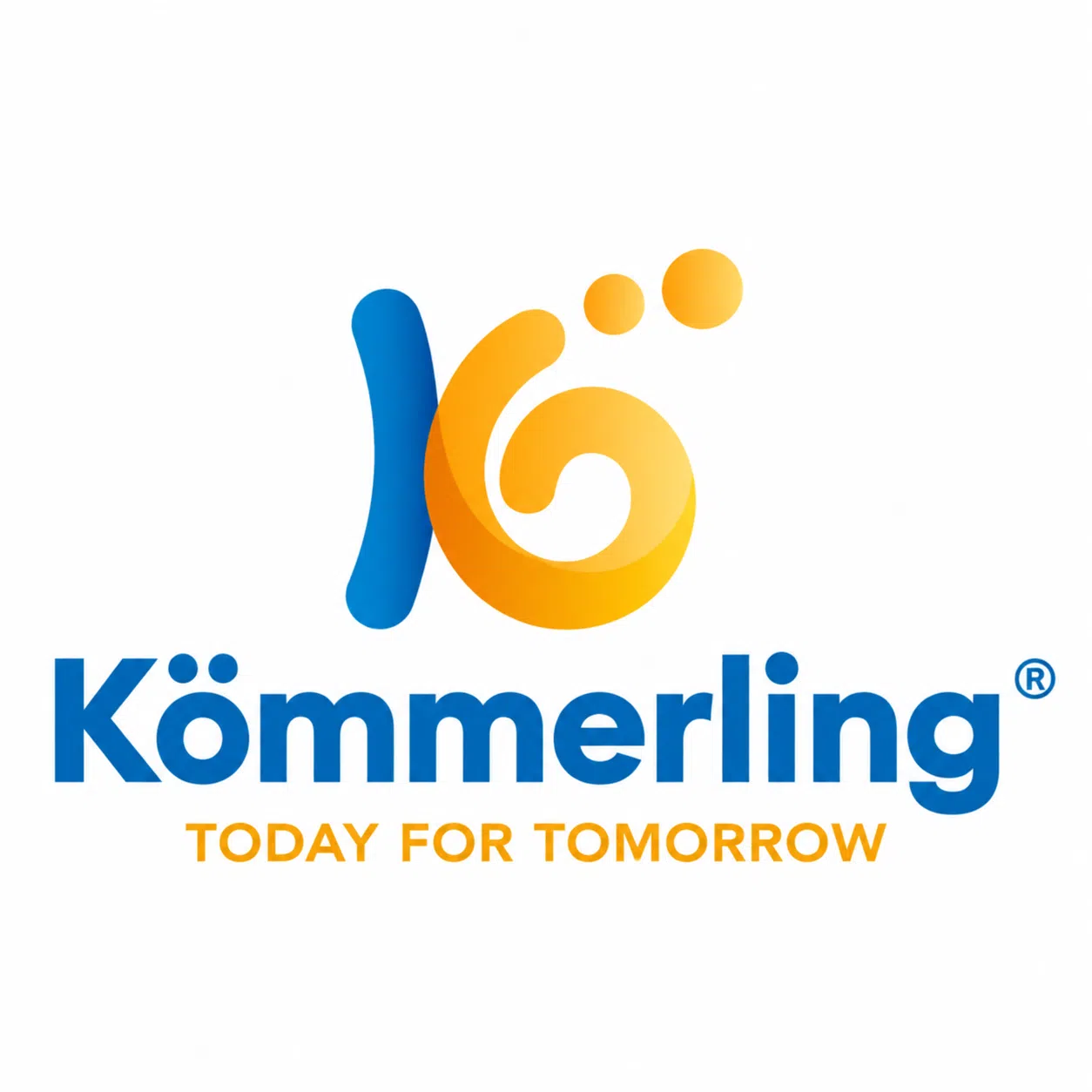 Logo Kömmerling aux couleurs éclatantes